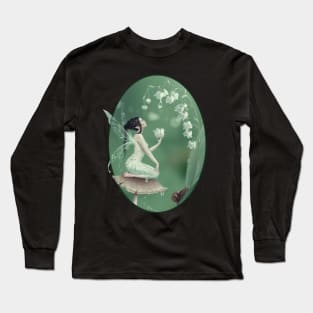Lily of the Valley Flower Fairy Long Sleeve T-Shirt